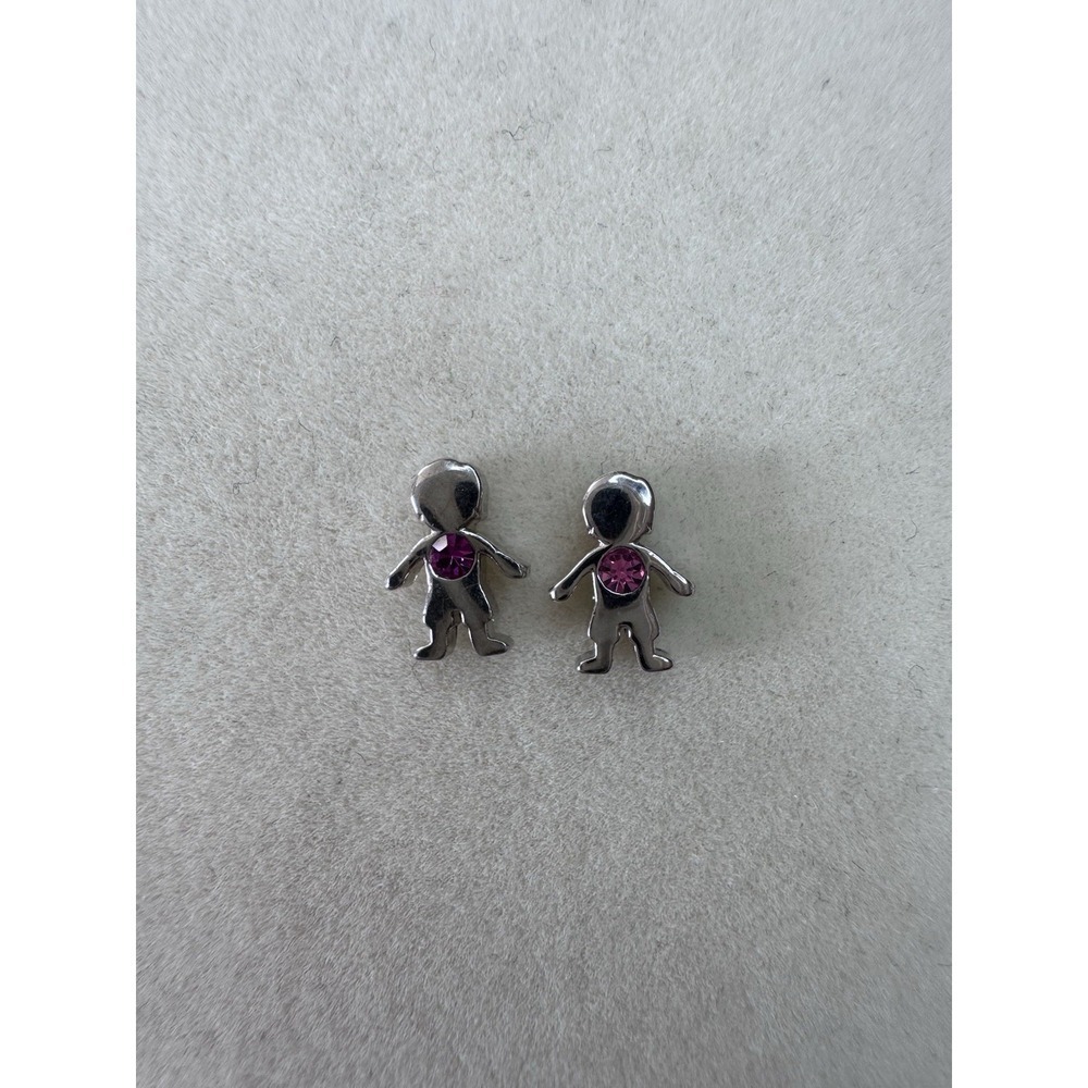 Floating Two Children Charm for your Origami Owl Locket Authentic Charm W/ Logo - Picture 4 of 4